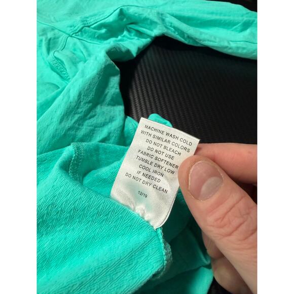 Ibkul Performance Half Zip Pullover Light Blue / Teal Size Large Womens - Picture 8 of 13